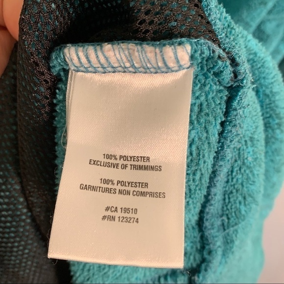 Lole Tradition Cardigan Full Zip Teal Black Marl - Picture 10 of 11